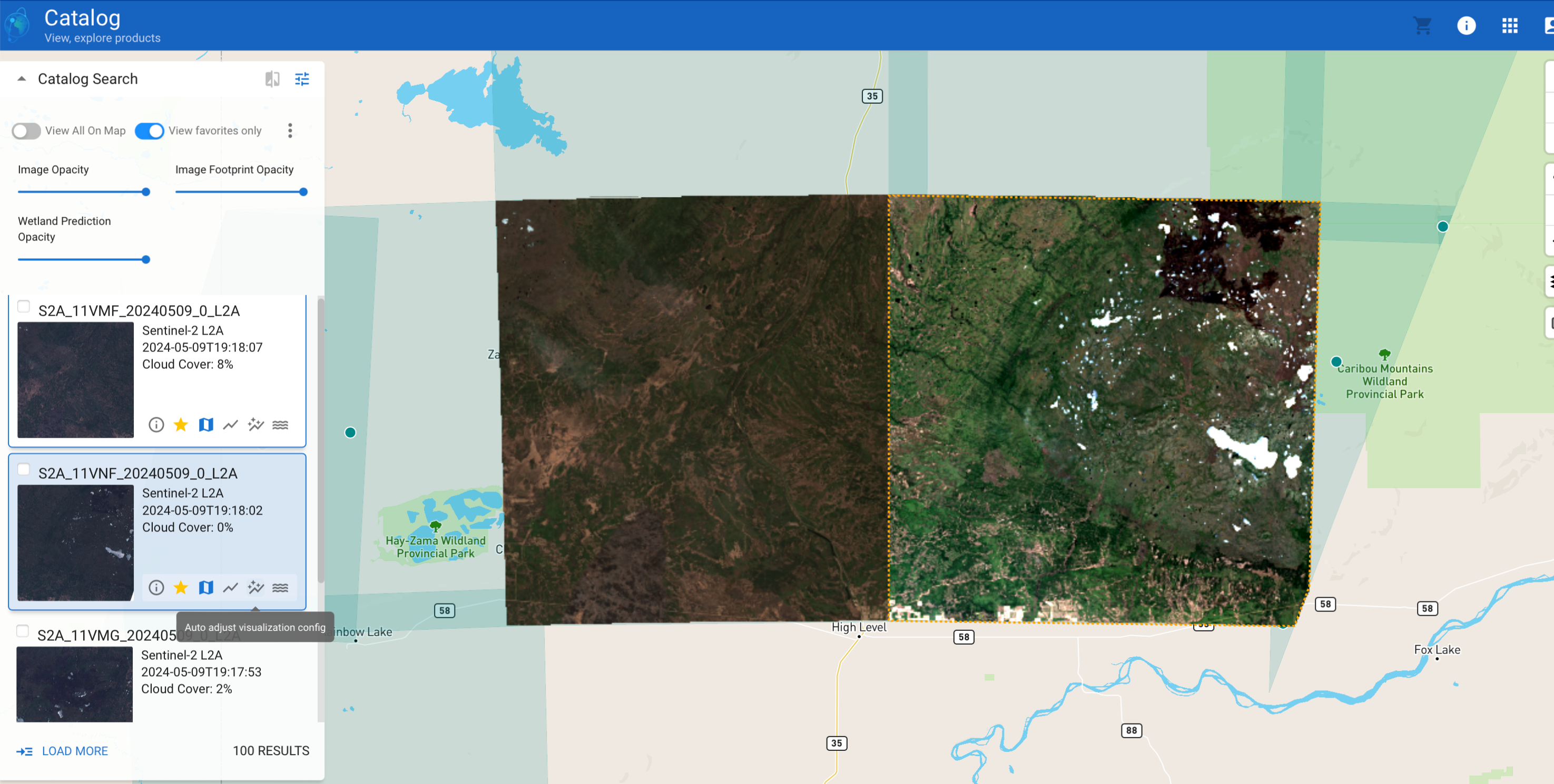 EarthPlatform Auto Visualization