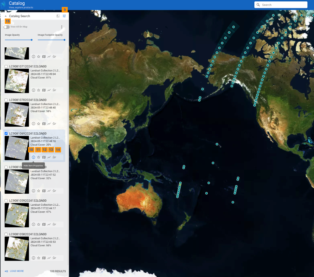 EarthPlatform Interaction