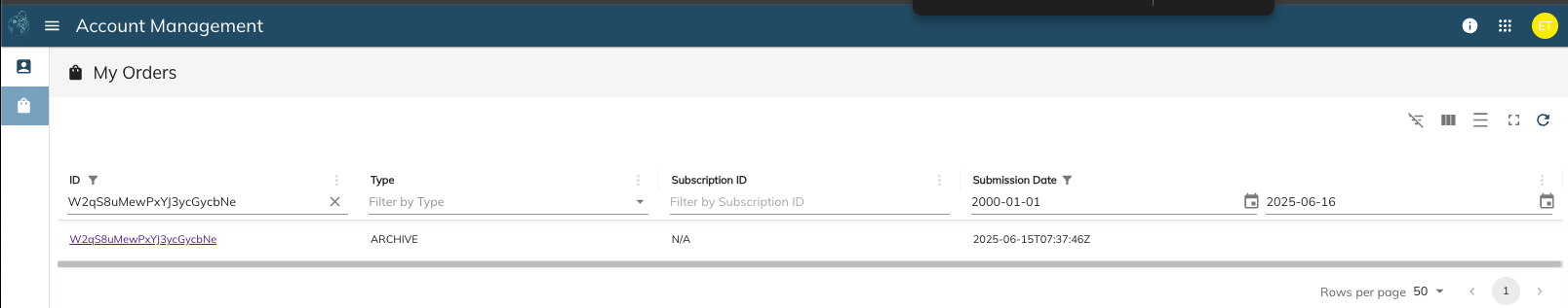 MyOrders